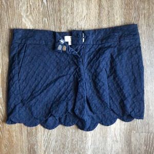 Navy blue shorts